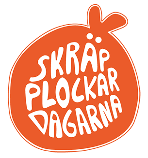 Logotyp med texten Skräpplockardagarna