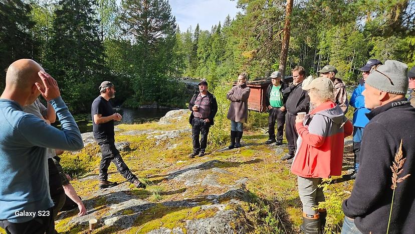 Studiebesök Stenhällorna, Ammerån augusti 2026