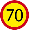 70 km/h