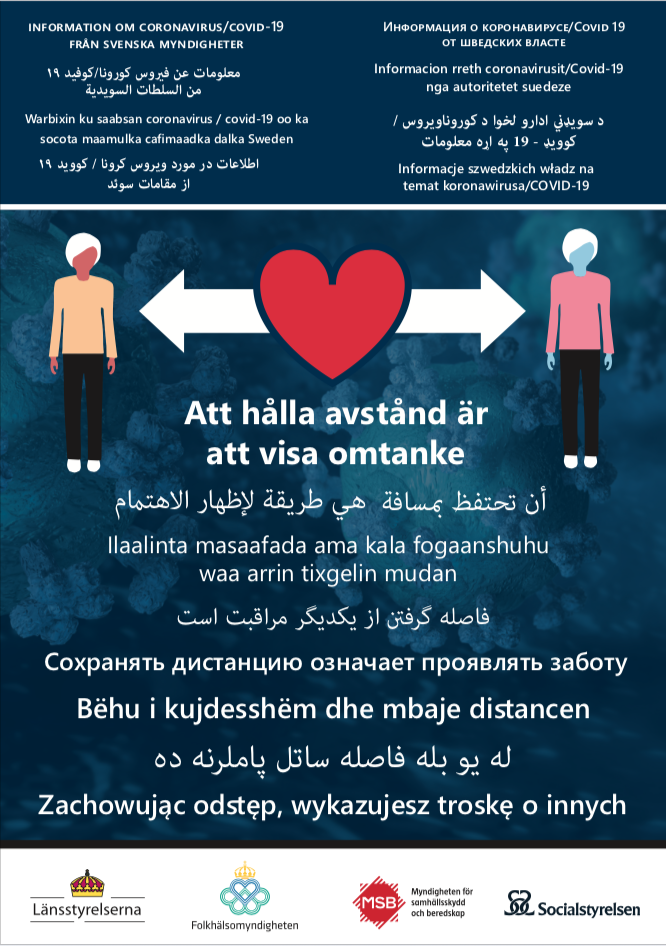 Informationsmaterial Om Corona Stromsunds Kommun