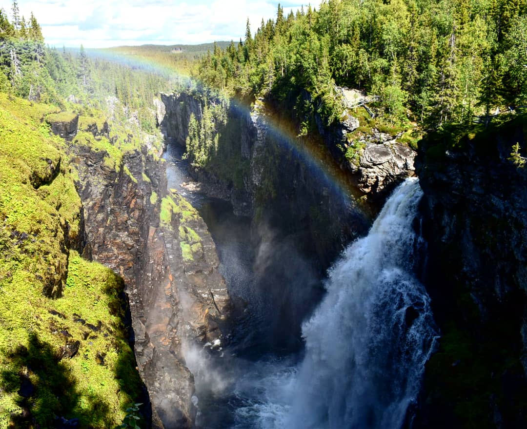 Hällingsåfallet, vid regnbågens slut hittar du skatten