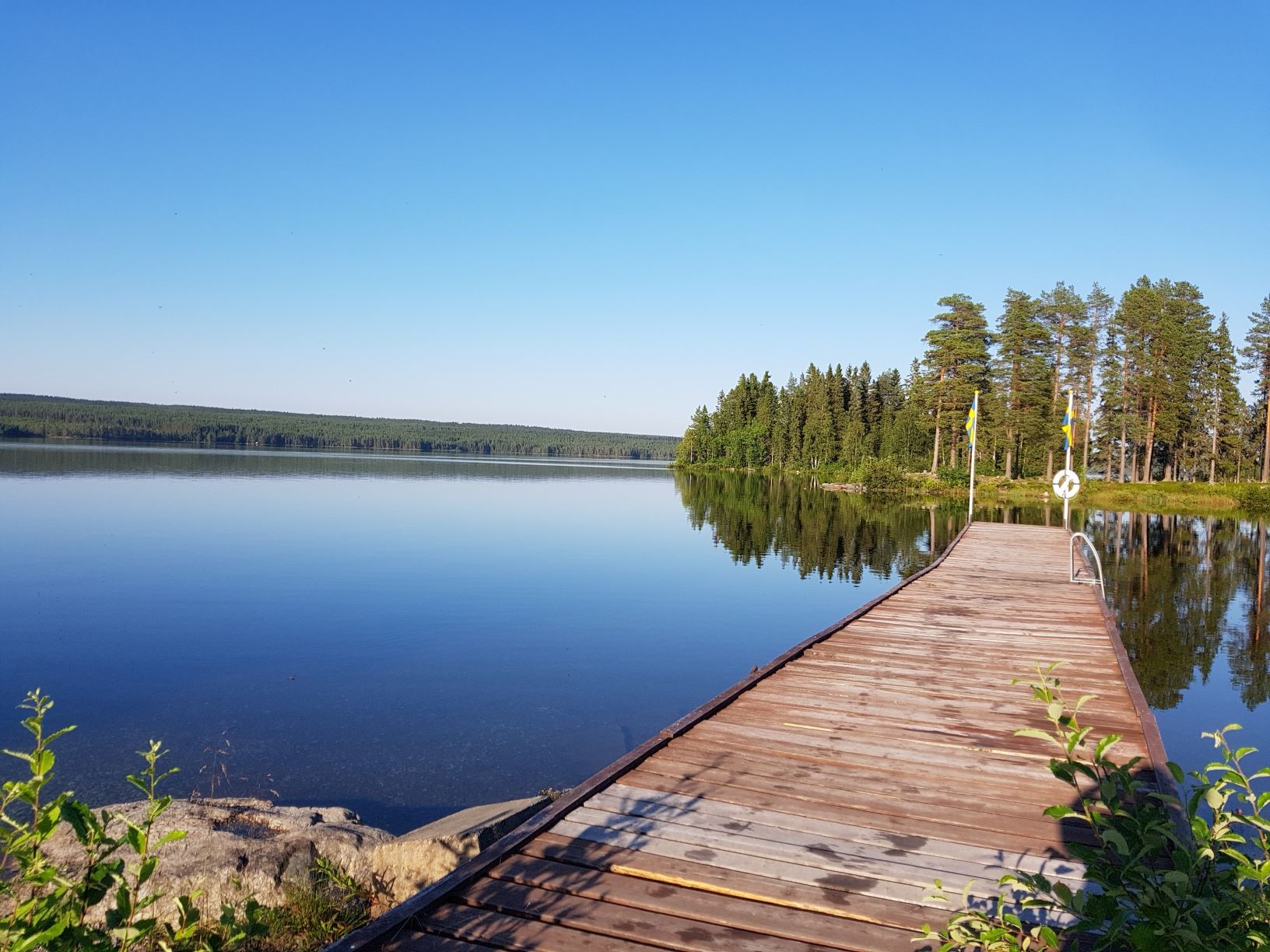 Dags för dopp i Gubbhögen