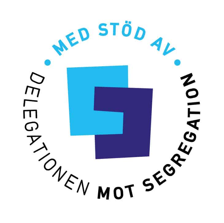 logotyp för delegationen mot segregation