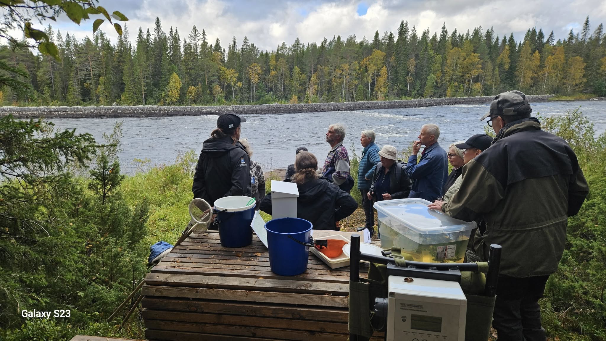 Studiebesök Stenhällorna, Ammerån september 2025
