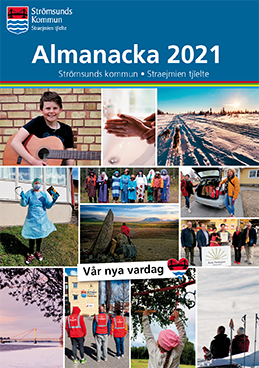 Omslaget till Kommunalmanackan 2021