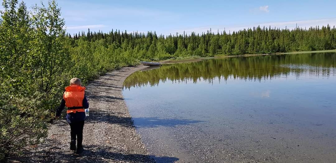 Mesvattnet, Frostviken 2020 juli.