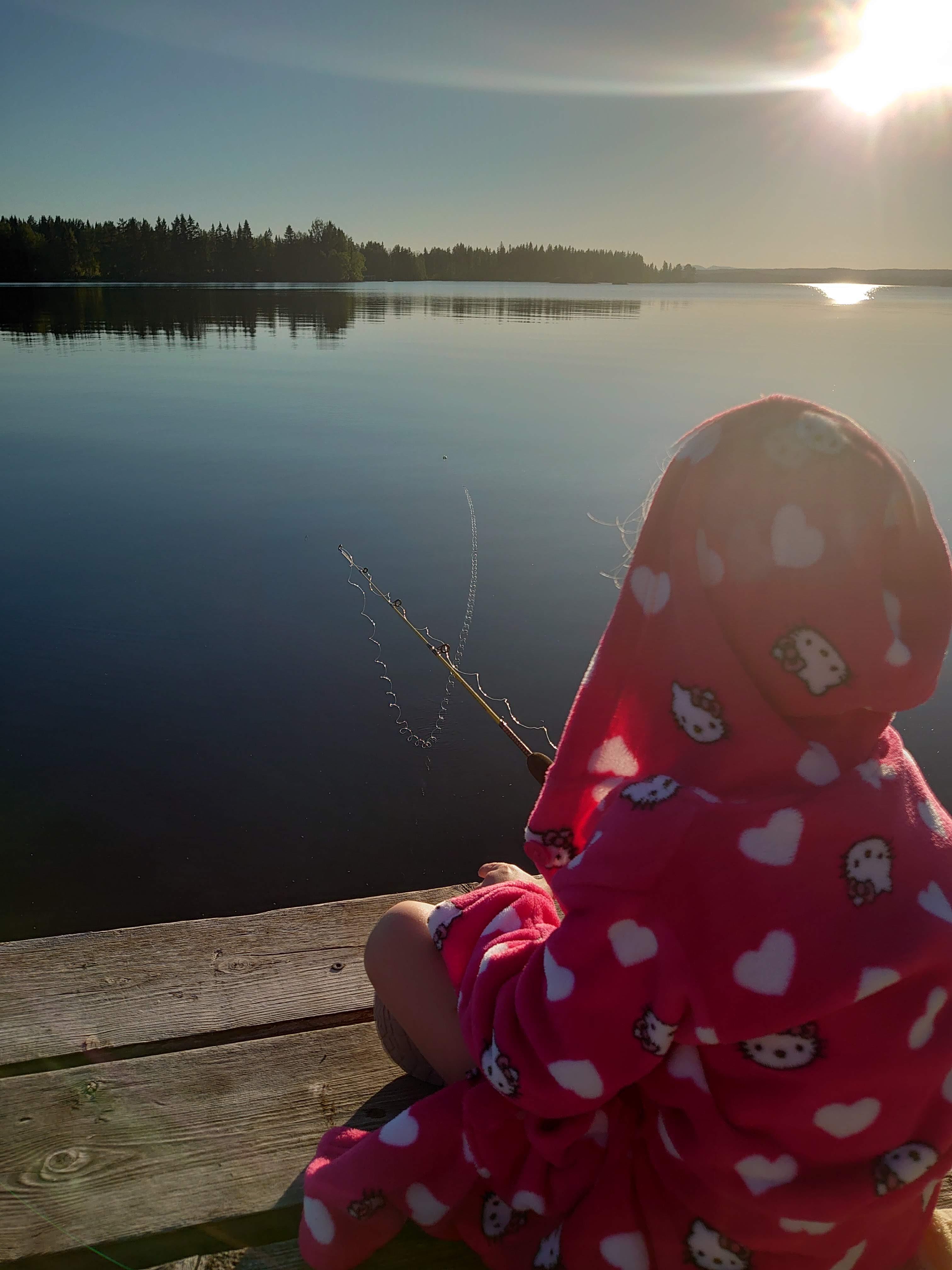  Fin dag för fiske, Ströms vattudal.