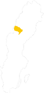 Karta över Vildmarksvägen - Strömsunds kommun